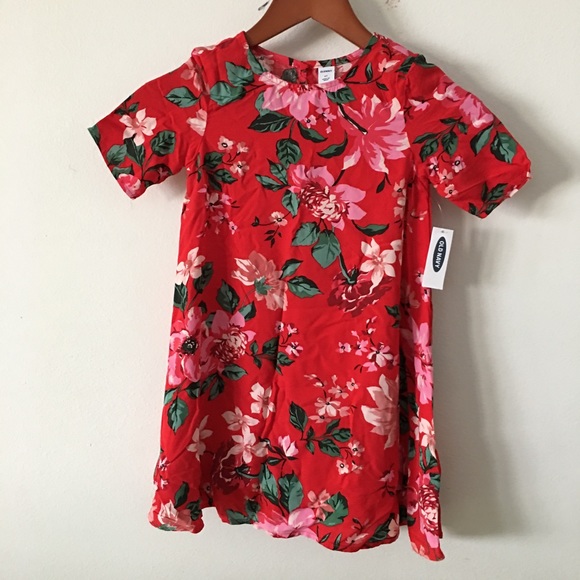 Girls Floral Dress Sz 5T - Picture 1 of 6